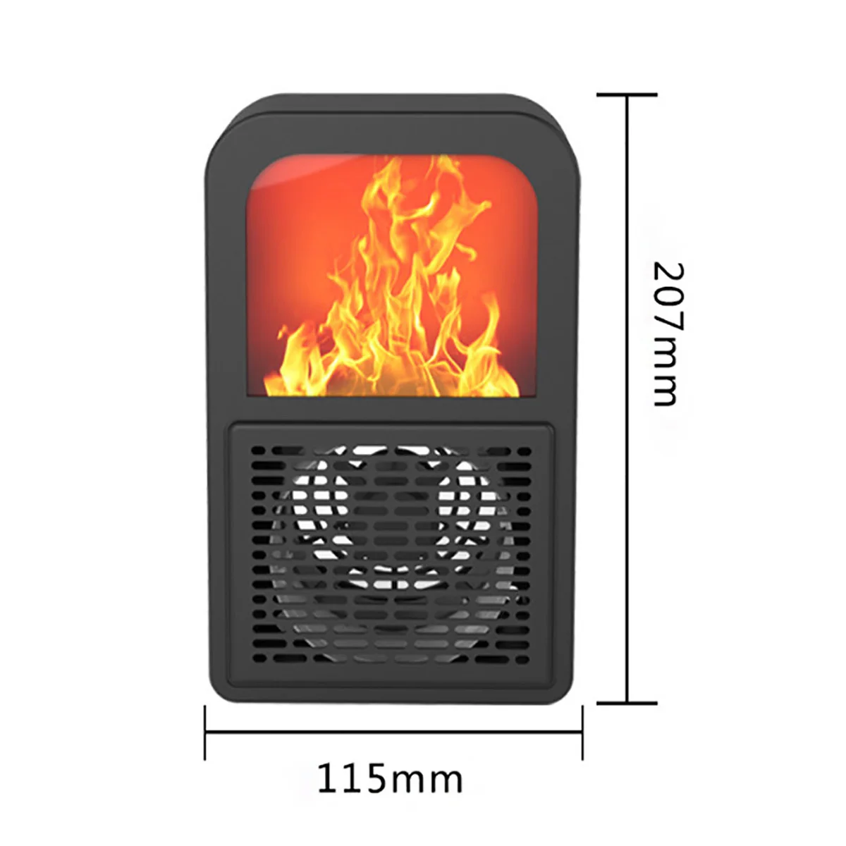 3D Fireplace Mini Fan Heater 400W Portable Electric Heater Winter Warmer Heating Fan Office Living Room Desktop Air Heater
3D Fireplace Mini Fan Heater 400W Portable Electric Heater Winter Warmer Heating Fan Office Living Room Desktop Air Heater