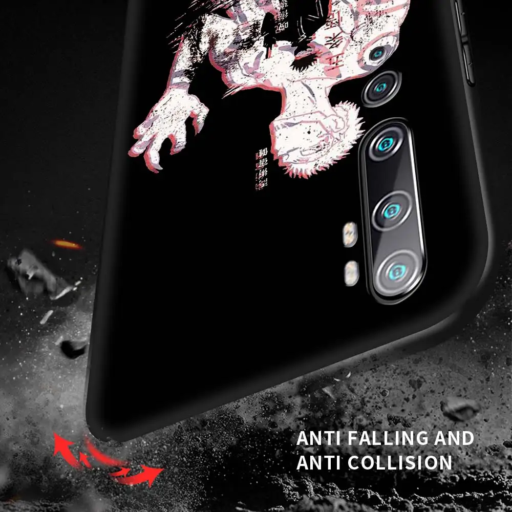 Anime Jujutsu Kaisen Fashion Case For Xiaomi Mi 11 Poco X3 NFC Note 10 10T 9T CC9 9 A2 Lite 8 9SE A1 Black Shockproof Sac Cas
Anime Jujutsu Kaisen Fashion Case For Xiaomi Mi 11 Poco X3 NFC Note 10 10T 9T CC9 9 A2 Lite 8 9SE A1 Black Shockproof Sac Cas