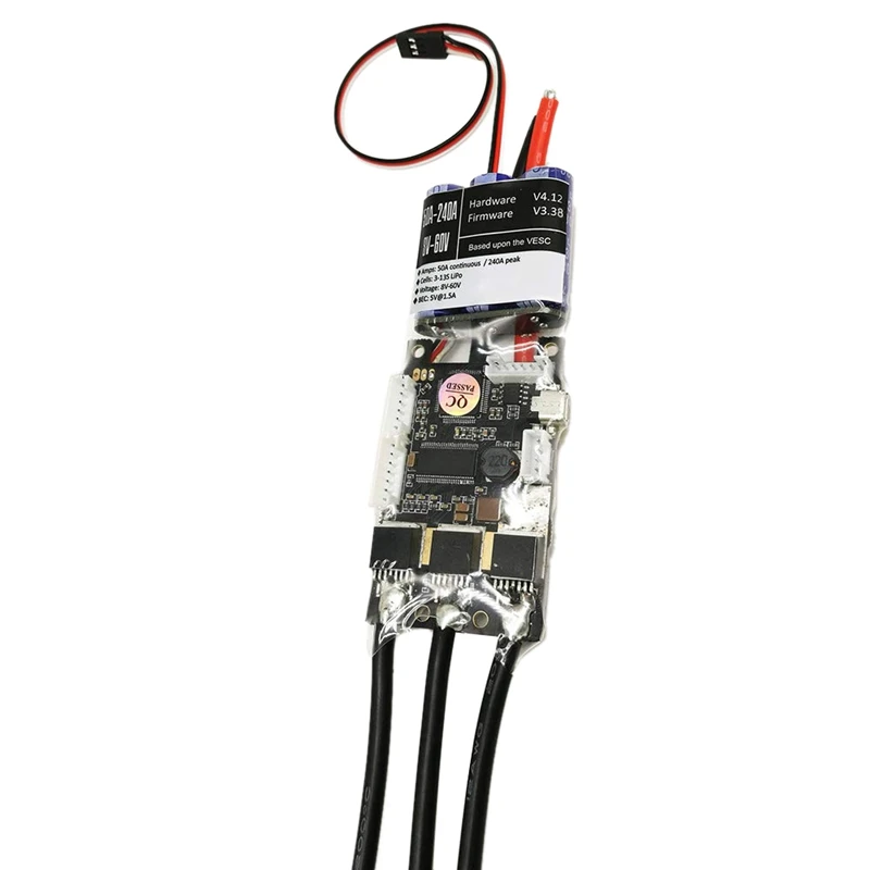 Fsesc V4 50A Sk8-Esc W/ 5V/1.5A Bec для электрического скейтборда Rc автомобиля E-Bike E-Scooter Robot
Fsesc V4 50A Sk8-Esc W/ 5V/1.5A Bec для электрического скейтборда Rc автомобиля E-Bike E-Scooter Robot