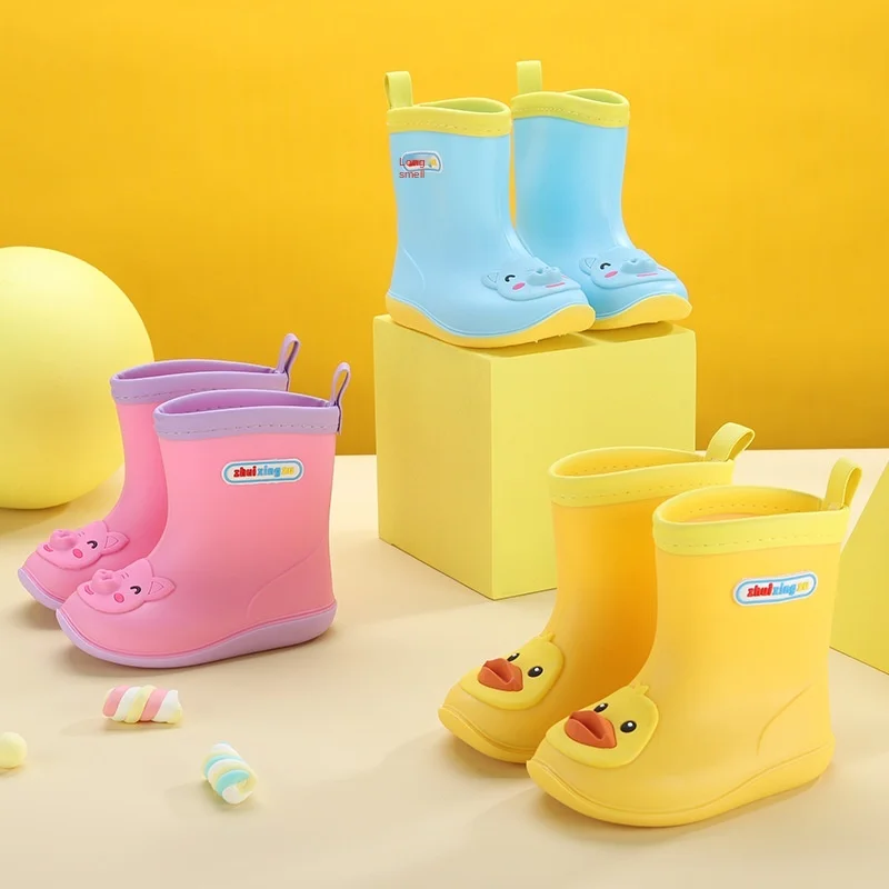 Children Rain Boots, Boys and Girls Rain Boots, Cartoon Children's Non-slip Boots, Rubber Shoes and Velvet To Keep Warm
Children Rain Boots, Boys and Girls Rain Boots, Cartoon Children's Non-slip Boots, Rubber Shoes and Velvet To Keep Warm