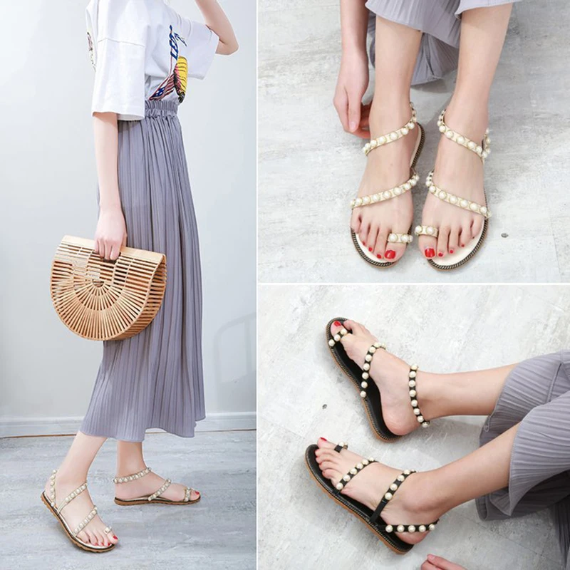 Strong Flat Women Sandals Fashion Outdoor Open Toe Shoes Lightweight Non-slip Women's 2021 Summer Designer Studded Sandals
Strong Flat Women Sandals Fashion Outdoor Open Toe Shoes Lightweight Non-slip Women's 2021 Summer Designer Studded Sandals