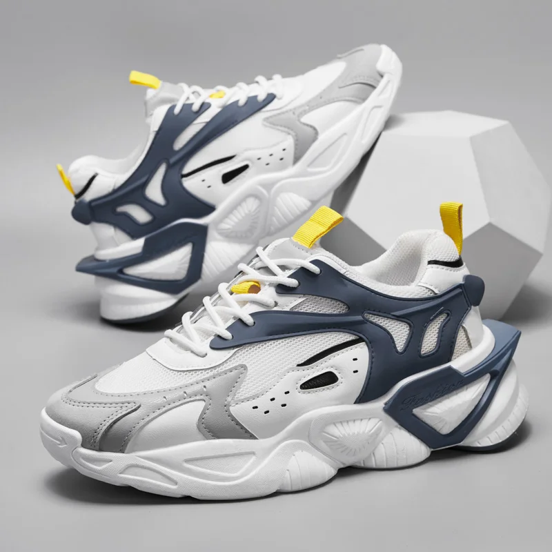 Кроссовки мужские на толстой подошве, мягкие повседневные, на шнуровке, удобная прогулочная обувь, Лидер продаж
Кроссовки мужские на толстой подошве, мягкие повседневные, на шнуровке, удобная прогулочная обувь, Лидер продаж