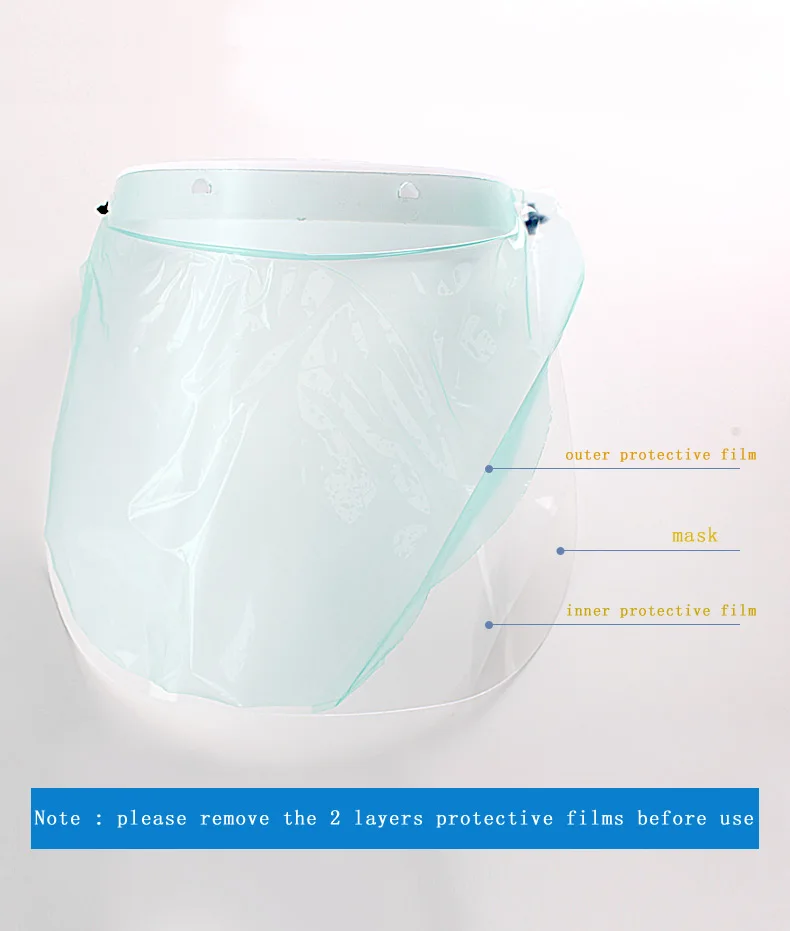 CK Tech.Protective Full Cover Face Shield Clear Safety Anti Splash Mask Workplace Protection Supplies Facial Masks
CK Tech.Protective Full Cover Face Shield Clear Safety Anti Splash Mask Workplace Protection Supplies Facial Masks