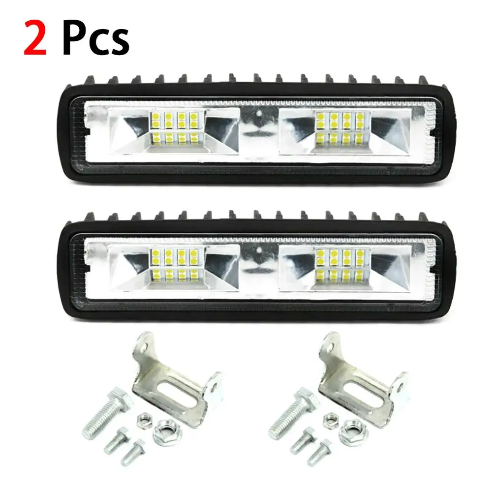 2X 18W 12V 16LED Work Light Bulb Spot Beam Bar Car SUV Off Road Driving Fog Lamp Light Cars Lighting For Tractor Car Accessories
2X 18W 12V 16LED Work Light Bulb Spot Beam Bar Car SUV Off Road Driving Fog Lamp Light Cars Lighting For Tractor Car Accessories