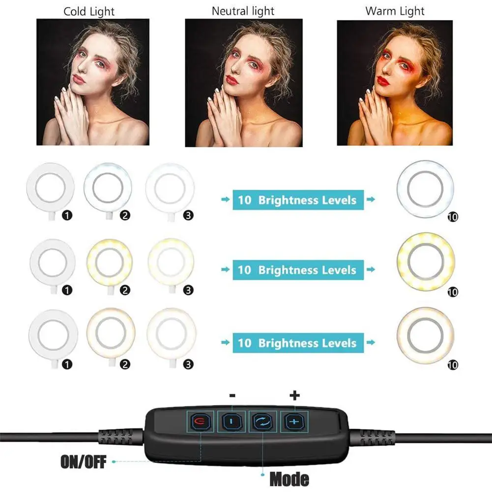 14 Inch Ring Light With Extendable Tripod Stand LED Camera Selfie Light Ring And Phone Holder For Video Photography Dropshipping
14 Inch Ring Light With Extendable Tripod Stand LED Camera Selfie Light Ring And Phone Holder For Video Photography Dropshipping