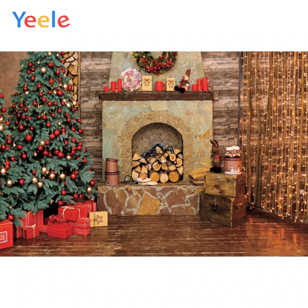 Christmas Tree Brick Fireplace Wooden Wall Baby birthday Backdrop Photography Custom Photographic Background For Photo Studio
Christmas Tree Brick Fireplace Wooden Wall Baby birthday Backdrop Photography Custom Photographic Background For Photo Studio