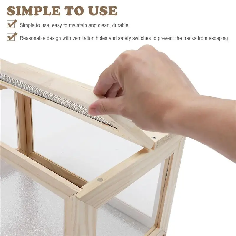 1 Pc Practical Transparent Lightweight Durable Hamster House Hamster Hideout Hamster Nest for Home Dorm Shop 
1 Pc Practical Transparent Lightweight Durable Hamster House Hamster Hideout Hamster Nest for Home Dorm Shop