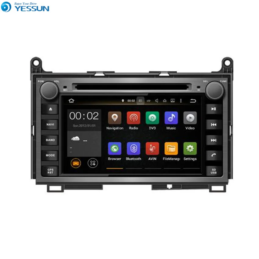 Мультимедийная система Yessun, для Toyota Venza 2008 ~ 2012, Android, радио, стерео, GPS, навигация, аудио и видео
Мультимедийная система Yessun, для Toyota Venza 2008 ~ 2012, Android, радио, стерео, GPS, навигация, аудио и видео