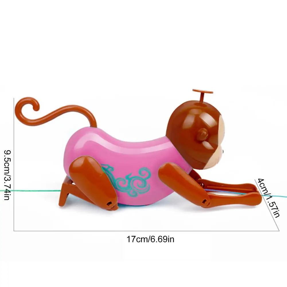 Funny Cartoon New Wind Up Toy Creative Special Monkey Animal Artistic Gymnastics Toy Children Kids Gifts For Newborn Baby
Funny Cartoon New Wind Up Toy Creative Special Monkey Animal Artistic Gymnastics Toy Children Kids Gifts For Newborn Baby