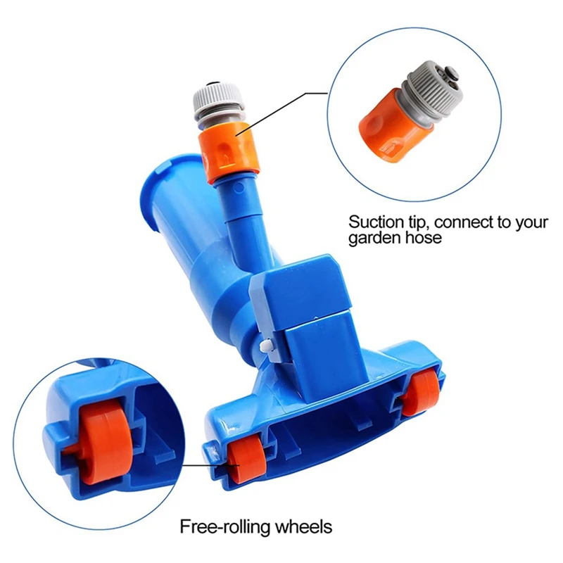 Pool Vacuum Cleaner,Portable Pool Maintenance Kit,Pool Skimmer Sets for Swimming Pool Pond Fountain Cleaning,Leaves,Etc
Pool Vacuum Cleaner,Portable Pool Maintenance Kit,Pool Skimmer Sets for Swimming Pool Pond Fountain Cleaning,Leaves,Etc