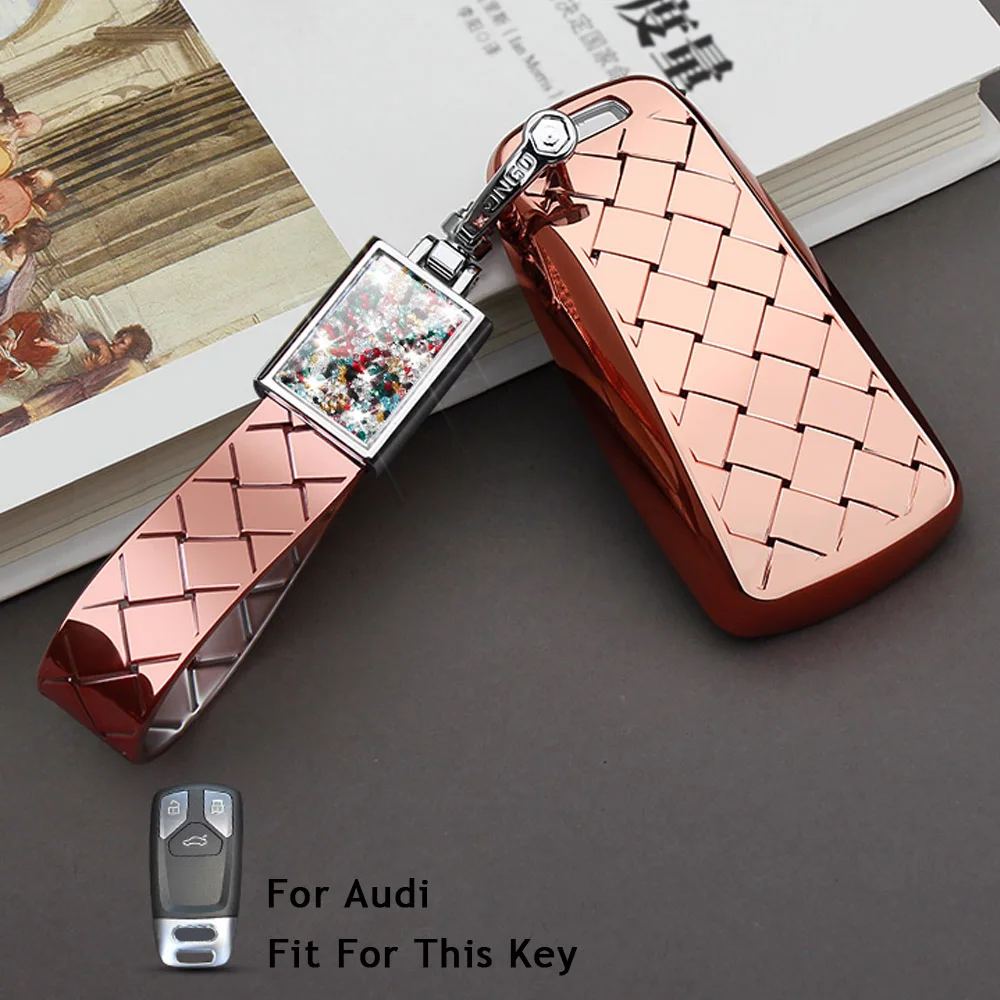 Car Styling TPU Smart Cover Case For Audi A4 New A4L A5 A6L QT S5 S7 Q7 TTS Auto Protection Key Shell Accessories
Car Styling TPU Smart Cover Case For Audi A4 New A4L A5 A6L QT S5 S7 Q7 TTS Auto Protection Key Shell Accessories