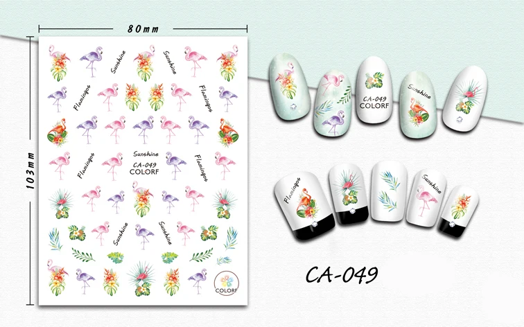 3D Stickers for Nails Flamingo Flower Grass Nails Art Decoration Manicure Sticker Decals Slider Nail Foil Tips Accessories
3D Stickers for Nails Flamingo Flower Grass Nails Art Decoration Manicure Sticker Decals Slider Nail Foil Tips Accessories