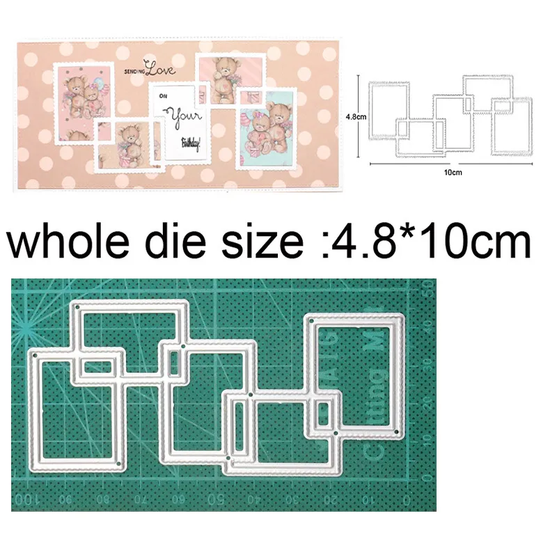 Crafts dies metal cutting dies cut die mold background frame Scrapbooking dies paper craft knife mould blade punch stencils dies
Crafts dies metal cutting dies cut die mold background frame Scrapbooking dies paper craft knife mould blade punch stencils dies