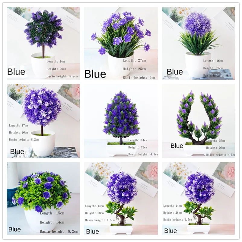 Violet Style Artificial Plants Bonsai Small Tree Pot Plants Fake Flowers Potted Ornaments for Home Decoration Hotel Garden Decor
Violet Style Artificial Plants Bonsai Small Tree Pot Plants Fake Flowers Potted Ornaments for Home Decoration Hotel Garden Decor