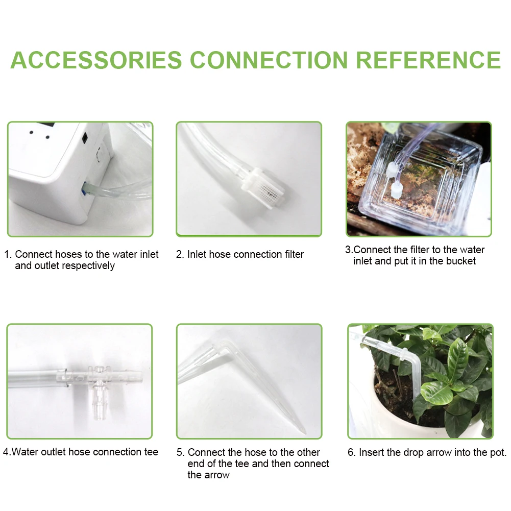 Household Automatic Watering Timer Garden Automatic Drip Irrigation Device WiFi Control Houseplant Timer for Garden Patio
Household Automatic Watering Timer Garden Automatic Drip Irrigation Device WiFi Control Houseplant Timer for Garden Patio