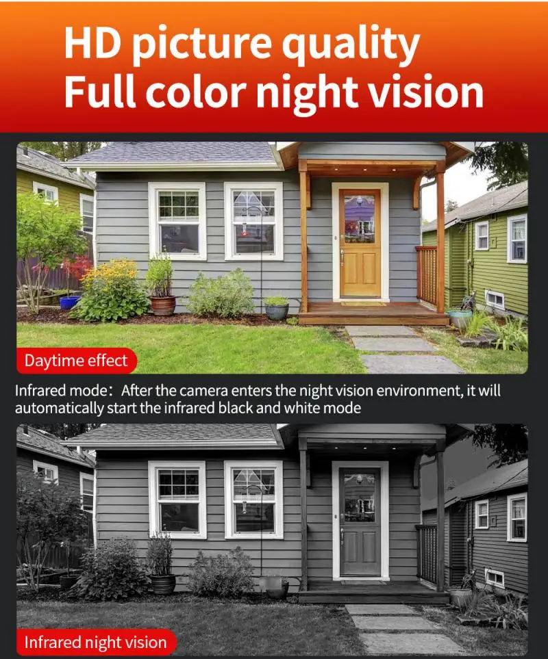 Wireless Wifi Camera PTZ IP 1080P Tilt Outdoor Speed Dome Security Cameras IR Home Outdoor Surveilance EU/US/UK/AU
Wireless Wifi Camera PTZ IP 1080P Tilt Outdoor Speed Dome Security Cameras IR Home Outdoor Surveilance EU/US/UK/AU