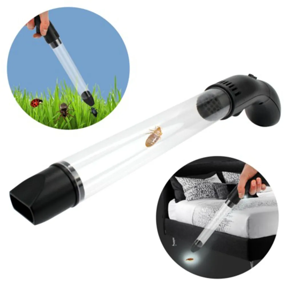 Powerful Handheld Bug Humanized Electronic Vacuum Insect Spider Catcher With LED Light Insect Repellent Insect Trap Cockroach
Powerful Handheld Bug Humanized Electronic Vacuum Insect Spider Catcher With LED Light Insect Repellent Insect Trap Cockroach