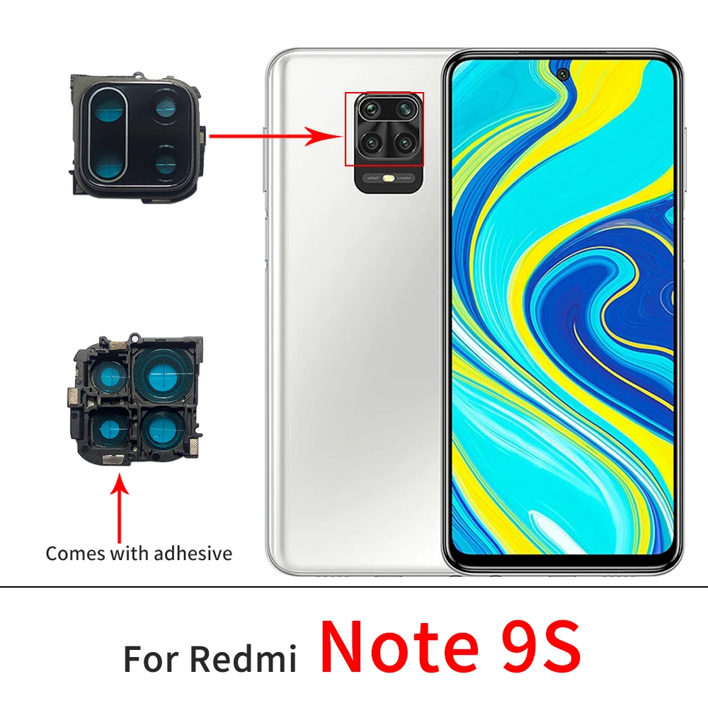 Camera photo frame For Xiaomi Redmi Note 9S camera lens glass with mirror frame repair housing cover replacement parts
Camera photo frame For Xiaomi Redmi Note 9S camera lens glass with mirror frame repair housing cover replacement parts