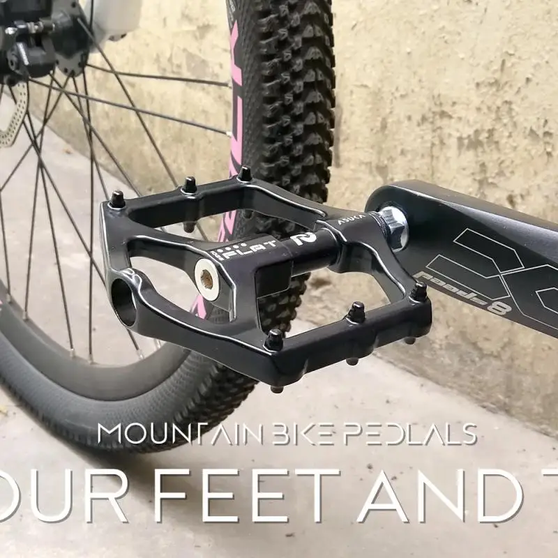 SHANMASHI Bicycle Pedal Mountain Bike BMX Step Outdoor Riding Sports Durable Pedal 1026 Aluminum Alloy Bearing Pedal
SHANMASHI Bicycle Pedal Mountain Bike BMX Step Outdoor Riding Sports Durable Pedal 1026 Aluminum Alloy Bearing Pedal