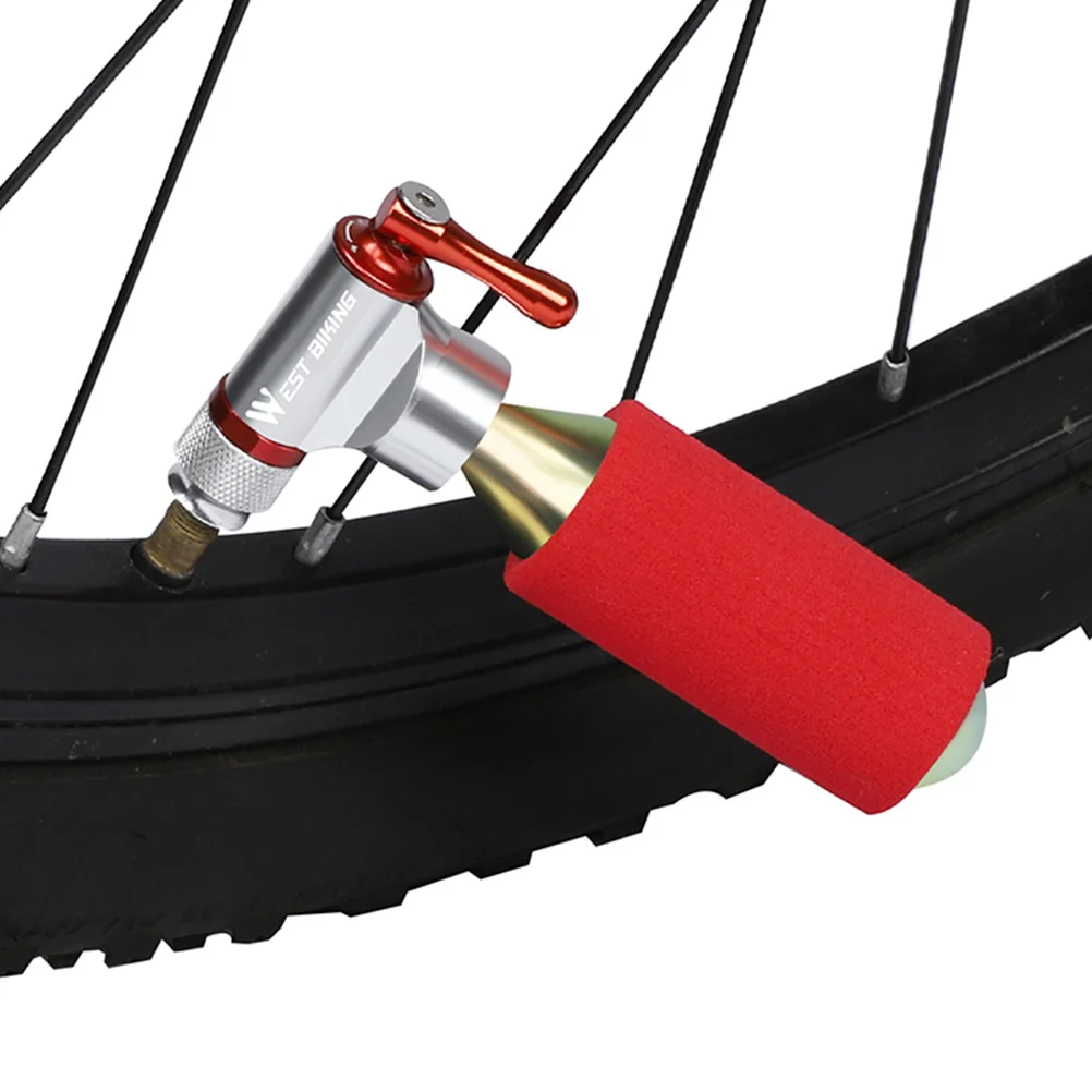 New Mini CO2 Bicycle Pump For Bicycle Schrader Presta Adapter Bike Inflator Aluminum Tire Tube Mini size MTB Pumps CO2 Cartridge
New Mini CO2 Bicycle Pump For Bicycle Schrader Presta Adapter Bike Inflator Aluminum Tire Tube Mini size MTB Pumps CO2 Cartridge