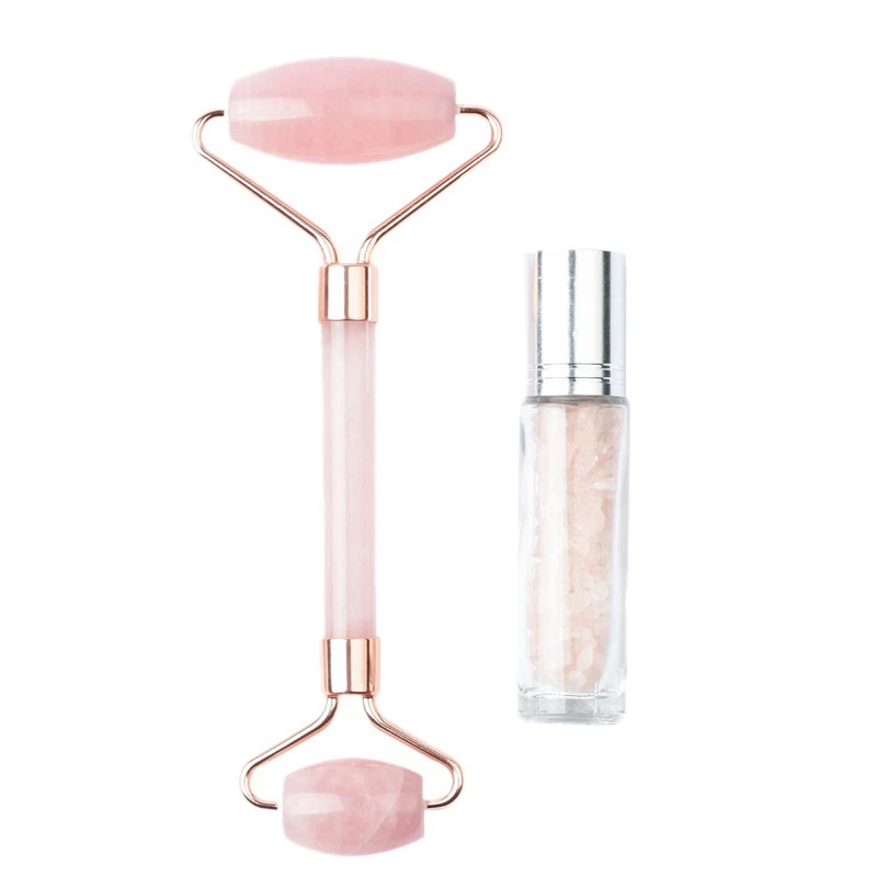 Roller with Gemstone Bottle Facial Skin Roller for Face Eyes Neck Body Muscle Relaxant Relieve Wrinkles
Roller with Gemstone Bottle Facial Skin Roller for Face Eyes Neck Body Muscle Relaxant Relieve Wrinkles
