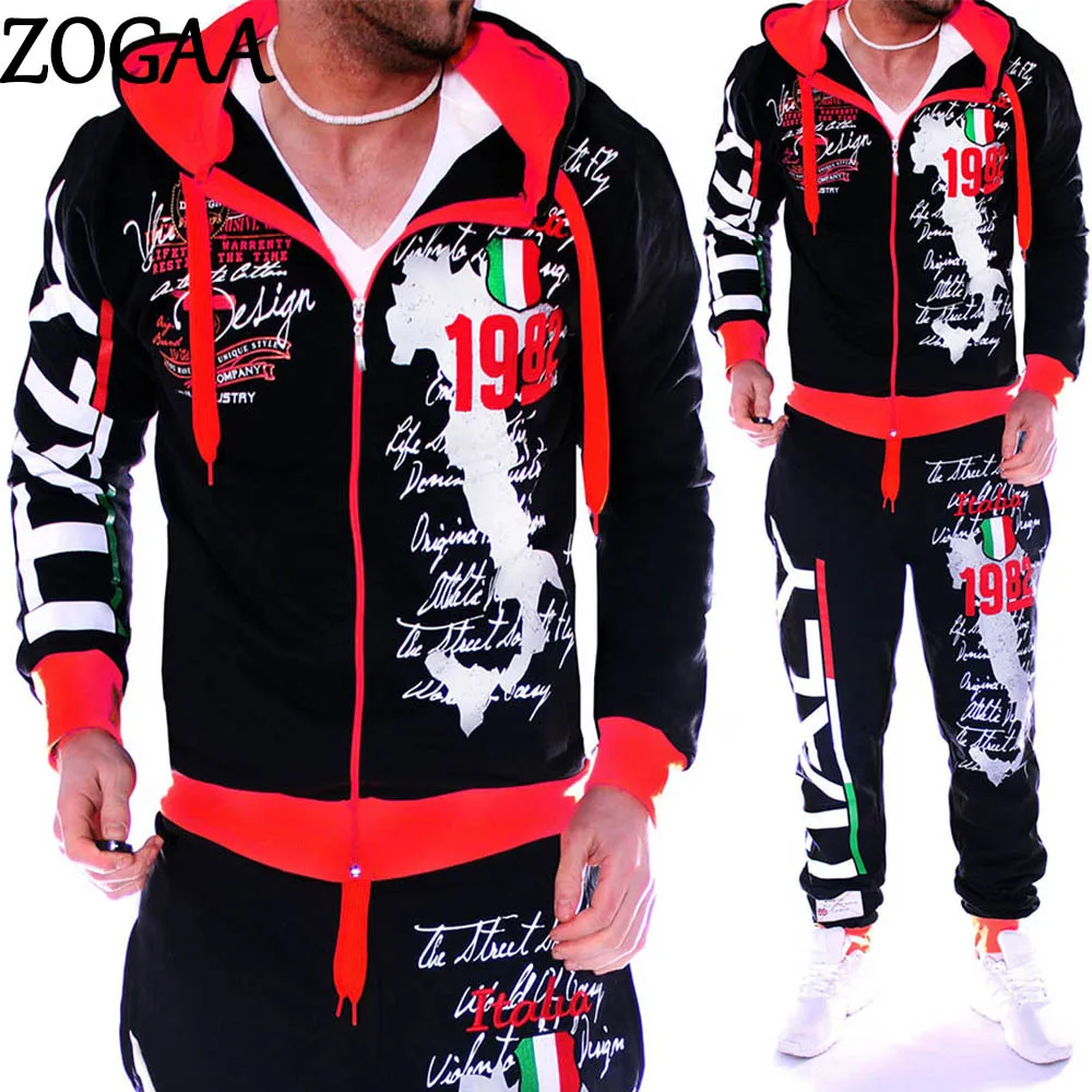 ZOGAA Brand Tracksuit Men Casual Sweat Suits 2 Piece Set Hooded Sweatshirts & Sweatpants Jogger Suits for Men Sportwear Outfits
ZOGAA Brand Tracksuit Men Casual Sweat Suits 2 Piece Set Hooded Sweatshirts & Sweatpants Jogger Suits for Men Sportwear Outfits