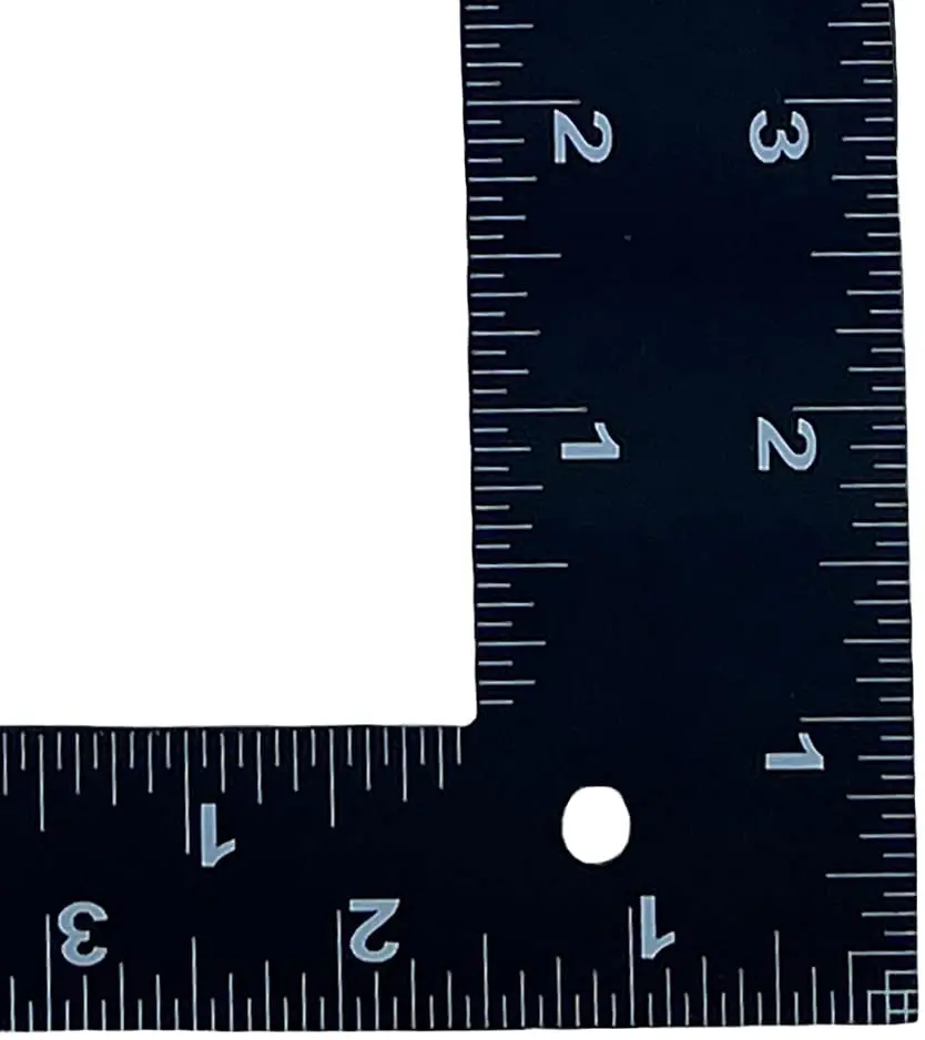 L Square Ruler Carpenter Square Framing Ruler 8 inch x 12 inch L Ruler Framing Tools Black Tempered Metal Steel Measuring
L Square Ruler Carpenter Square Framing Ruler 8 inch x 12 inch L Ruler Framing Tools Black Tempered Metal Steel Measuring