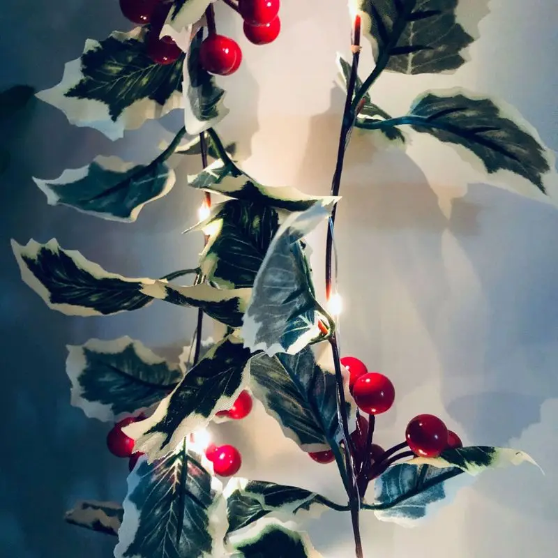 Artificial Christmas Garland with Spruce Cypress Pinecones Red Berry Garland Winter Greenery Garland for Holiday Season Mantel F
Artificial Christmas Garland with Spruce Cypress Pinecones Red Berry Garland Winter Greenery Garland for Holiday Season Mantel F