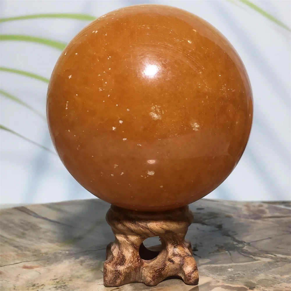 Natural Orange Calcite Crystal And Stone Healing Energy Ball Fashion Gemstone Mineral Sphere Souvenir For Home Decoration Crafts
Natural Orange Calcite Crystal And Stone Healing Energy Ball Fashion Gemstone Mineral Sphere Souvenir For Home Decoration Crafts