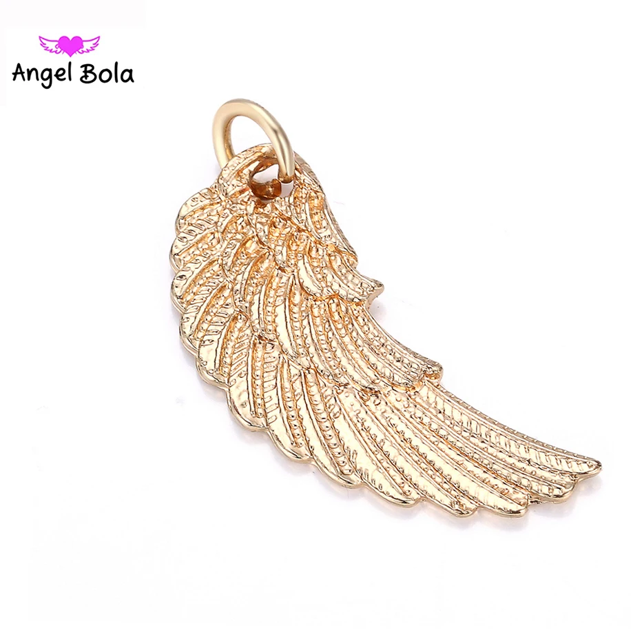 2020 Hot Selling Angel Bola Lucky Angel Wings Pendant 2 Colors DIY Women and Baby Jewelry Accessories P005 Drop Shipping
2020 Hot Selling Angel Bola Lucky Angel Wings Pendant 2 Colors DIY Women and Baby Jewelry Accessories P005 Drop Shipping