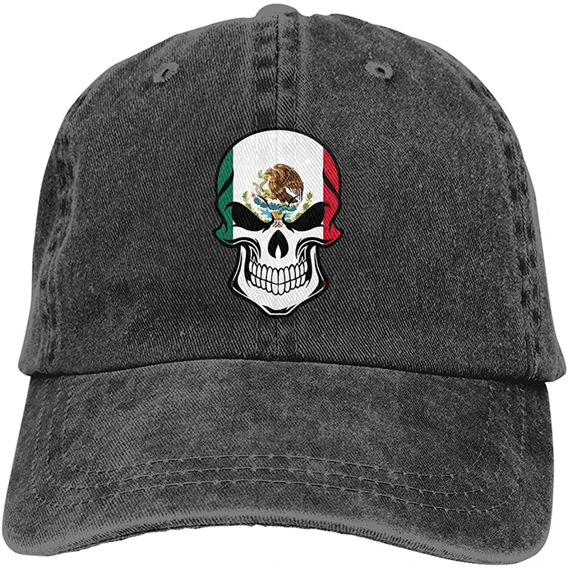 Vintage Skull with Flag Adjustable Cowboy Hats-Unisex Cotton Classic Cap for Trucker 
Vintage Skull with Flag Adjustable Cowboy Hats-Unisex Cotton Classic Cap for Trucker