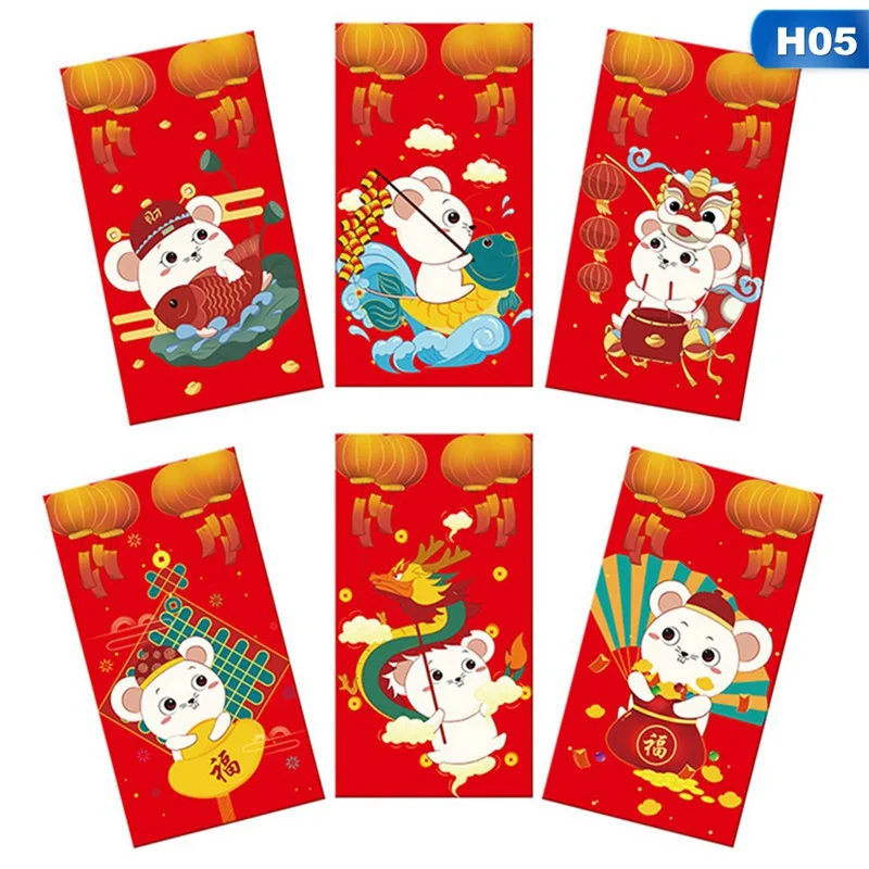 6 Pcs High Quality Kawaii 2020 Chinese Fortune Rat Year Red Envelope Children New Year Red Pocket For Student Kids Gift
6 Pcs High Quality Kawaii 2020 Chinese Fortune Rat Year Red Envelope Children New Year Red Pocket For Student Kids Gift