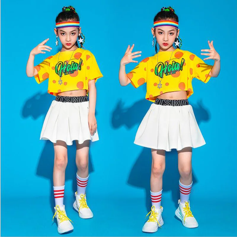 Kids Hip Hop Clothing Concert Outfits Crop Tank Tshirt Streetwear Skirt For Girls Performance Jazz Dance Wear Costumes Clothes
Kids Hip Hop Clothing Concert Outfits Crop Tank Tshirt Streetwear Skirt For Girls Performance Jazz Dance Wear Costumes Clothes