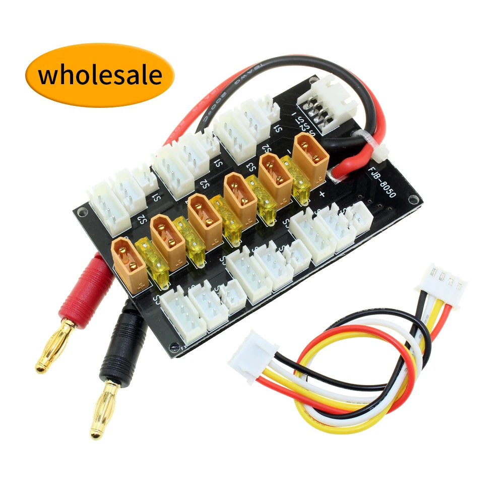 Разъем XT30 1-3S, параллельная зарядная плата Lipo для IMAX B6 Charger Boad RC Model, детали для игрушек с 6 шт. от XT30 до JST
Разъем XT30 1-3S, параллельная зарядная плата Lipo для IMAX B6 Charger Boad RC Model, детали для игрушек с 6 шт. от XT30 до JST