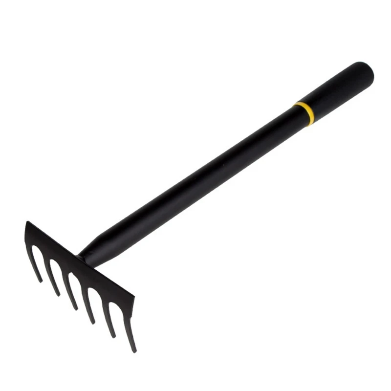 Garden Hand Rake - 6 Tines Metal Garden Cultivator Rake Small Tiller Tools with High Carbon Steel Heads for Planting
Garden Hand Rake - 6 Tines Metal Garden Cultivator Rake Small Tiller Tools with High Carbon Steel Heads for Planting