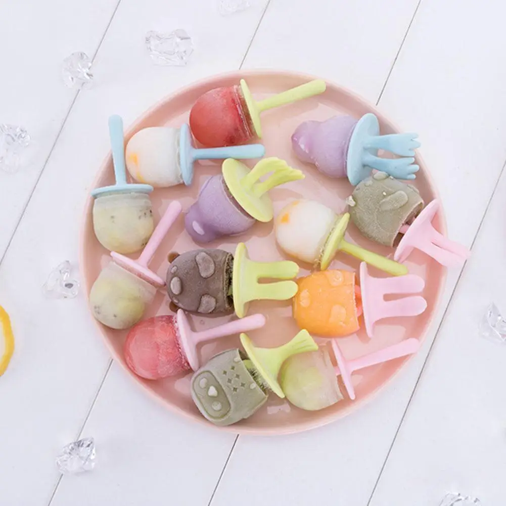 Children's Silicone Ice Tray Popsicle Candy Bar Making Mold Mini Ice Cream Maker Ice Cream Mold Household Popsicle DIY Mold
Children's Silicone Ice Tray Popsicle Candy Bar Making Mold Mini Ice Cream Maker Ice Cream Mold Household Popsicle DIY Mold