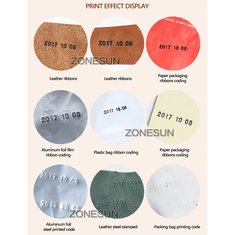 ZY-RM5-E Color Ribbon Hot Printing Machine,Heat ribbon printer PT,PE,KT,OPP,COP aluminum foil bag printer,company logo printer
ZY-RM5-E Color Ribbon Hot Printing Machine,Heat ribbon printer PT,PE,KT,OPP,COP aluminum foil bag printer,company logo printer