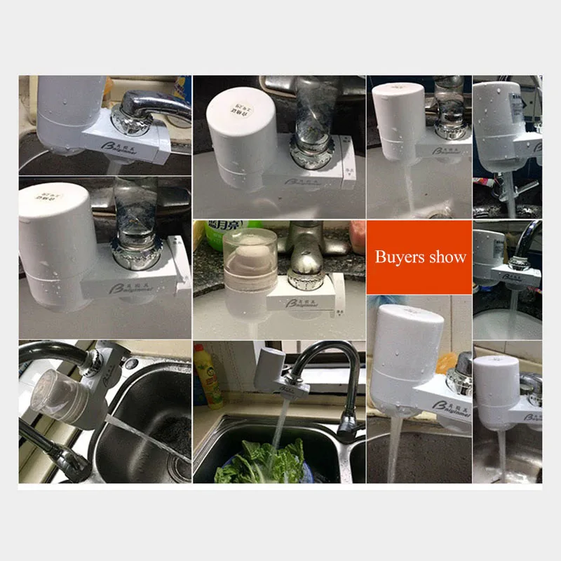 Faucet Water Purifier Kitchen Tap Water Pre-filter Household Water Filter Faucet Ceramic Filter Double Outlet Water
Faucet Water Purifier Kitchen Tap Water Pre-filter Household Water Filter Faucet Ceramic Filter Double Outlet Water