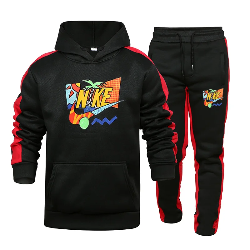 New Hot Sale Men's Hoodie Set Sportswear Pullover Set Wool Hoodie + Sweatpants Fashion Women's Pullover Sweatshirt
New Hot Sale Men's Hoodie Set Sportswear Pullover Set Wool Hoodie + Sweatpants Fashion Women's Pullover Sweatshirt