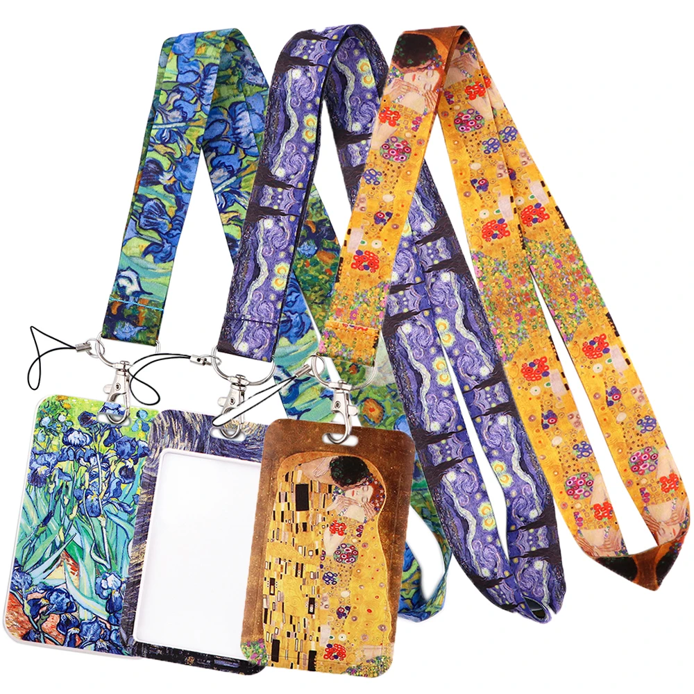 LB2346 Art Oil Painting Starry Sky Keychain Neck Straps Lanyards for keys ID Card Passport Gym Cellphone USB Badge Holder
LB2346 Art Oil Painting Starry Sky Keychain Neck Straps Lanyards for keys ID Card Passport Gym Cellphone USB Badge Holder