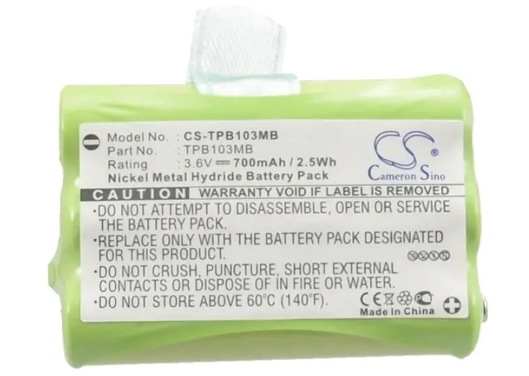 

Cameron Sino 700mAh Battery for Topcom Babytalker 1010, Babytalker 1020, Babytalker 1030, Twintalker 3700,TPB103MB