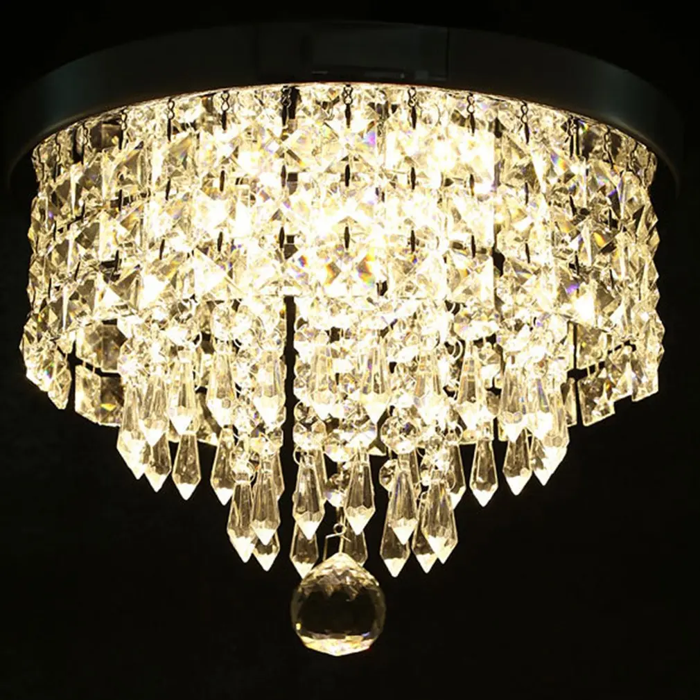 Brand New Soft lighting LED Ceiling Light Crystal lamp Mount Home Room Office Lamp Kitchen Fixture Round Shape Home Decoratio 
Brand New Soft lighting LED Ceiling Light Crystal lamp Mount Home Room Office Lamp Kitchen Fixture Round Shape Home Decoratio