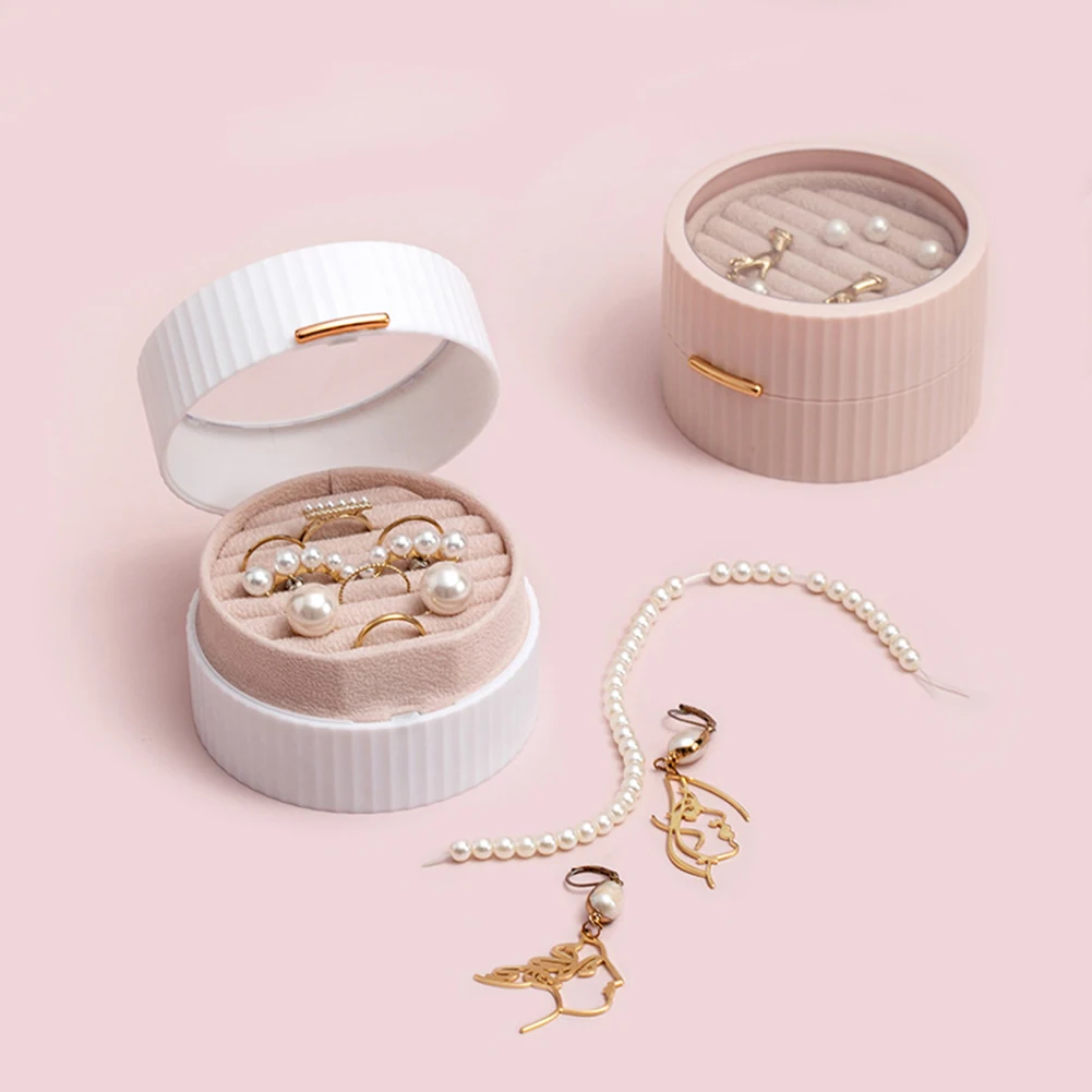 Mini Portable Jewelry Box Double-Layer HIPS Jewelry Storage Case Display Holder For Earrings Necklaces Bracelets Women Gift
Mini Portable Jewelry Box Double-Layer HIPS Jewelry Storage Case Display Holder For Earrings Necklaces Bracelets Women Gift