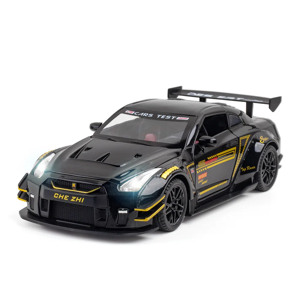 New Diecast 1:24 Alloy Model Car Miniature NISSAN GT-R R35 Metal Vehicle For Children's Birthday Gift Collected Christmas Hottoy
New Diecast 1:24 Alloy Model Car Miniature NISSAN GT-R R35 Metal Vehicle For Children's Birthday Gift Collected Christmas Hottoy