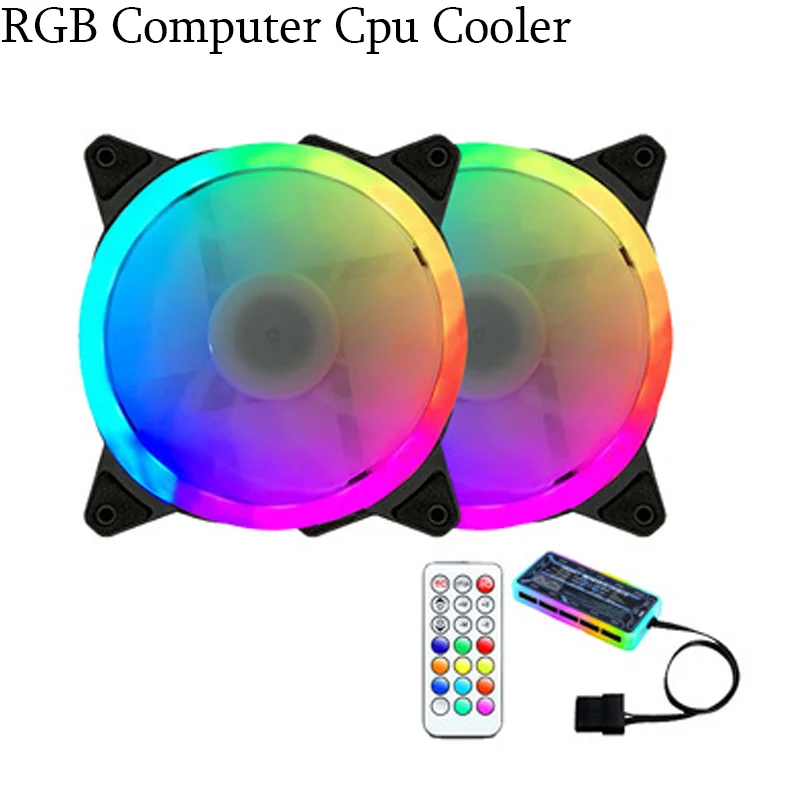 Computer Cpu Cooler Fans PC Gamer Cooling RGB LED Adjustable Silent Mute Shockproof Radiator Lpatop Cooling Case CPU Accessories
Computer Cpu Cooler Fans PC Gamer Cooling RGB LED Adjustable Silent Mute Shockproof Radiator Lpatop Cooling Case CPU Accessories