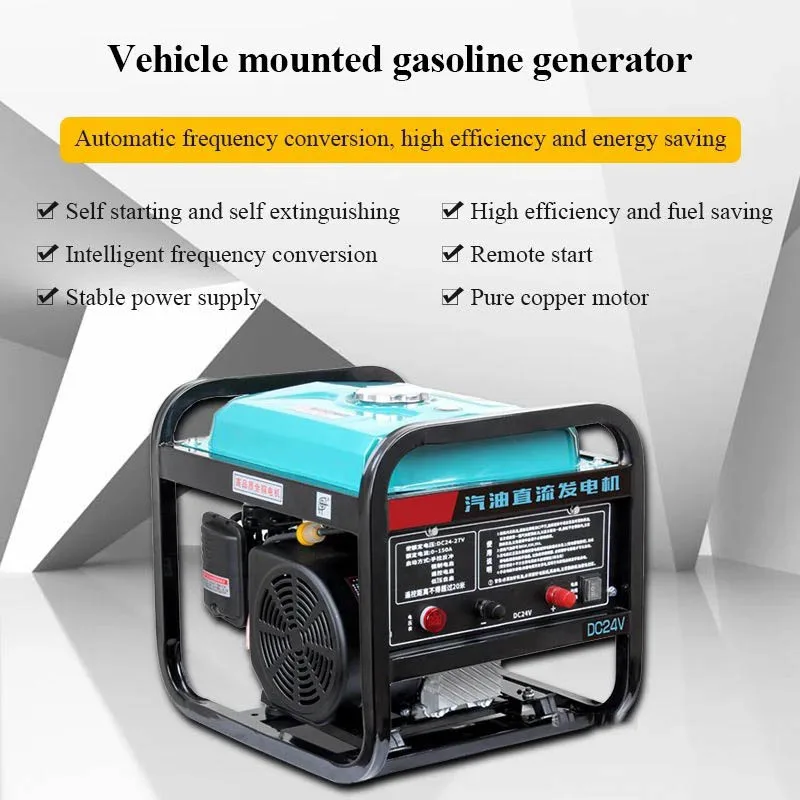 24v Volt Parking Air Conditioner Gasoline Generator Small Silent DC Truck Frequency Conversion Self Start Stop Diesel Vehicle
24v Volt Parking Air Conditioner Gasoline Generator Small Silent DC Truck Frequency Conversion Self Start Stop Diesel Vehicle
