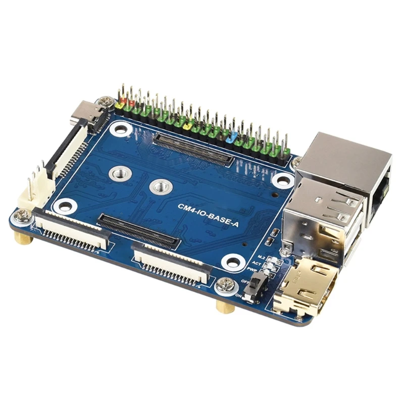 Мини-Базовая плата типа A для Raspberry Pi CM4, компьютерный модуль 4, подходит для оценки CM4 или интегрированной в конечные продукты
Мини-Базовая плата типа A для Raspberry Pi CM4, компьютерный модуль 4, подходит для оценки CM4 или интегрированной в конечные продукты
