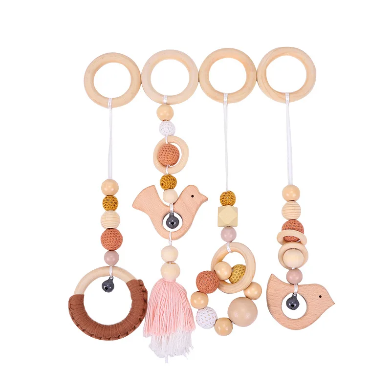 Baby Gym Wood Crochet Star Bell Bird Beech Wood Teething Toys Play Gym Set Baby Shower Gift Toys For Newborn 1 Set C1062H
Baby Gym Wood Crochet Star Bell Bird Beech Wood Teething Toys Play Gym Set Baby Shower Gift Toys For Newborn 1 Set C1062H