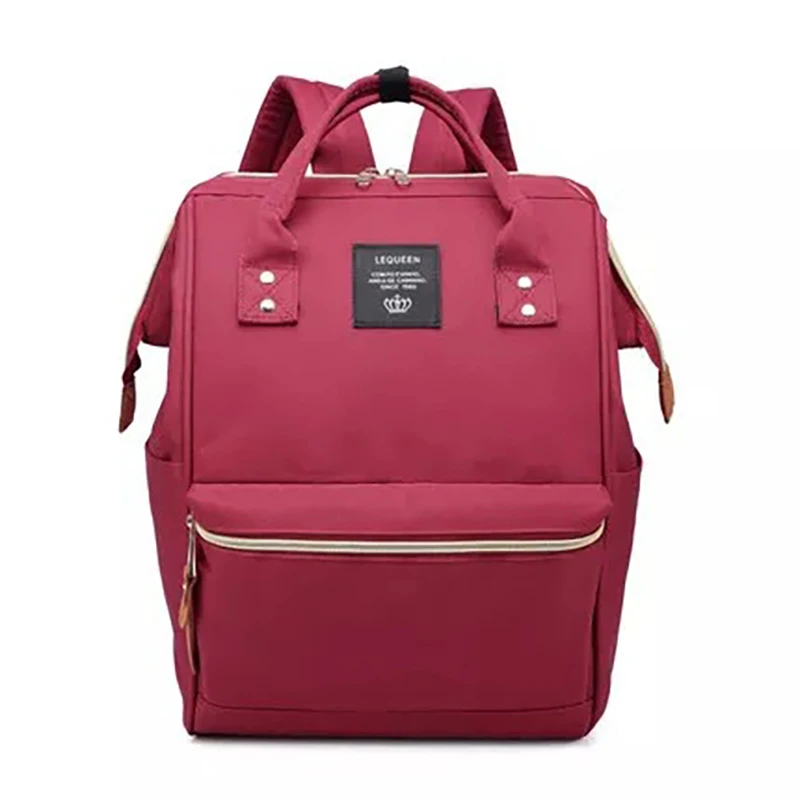 LEQUEEN Baby Diaper Bag Zipper Backpack Fashion Mummy Maternity Mother Brand Mom Backpack Nappy Changing Baby Bags For Mom
LEQUEEN Baby Diaper Bag Zipper Backpack Fashion Mummy Maternity Mother Brand Mom Backpack Nappy Changing Baby Bags For Mom