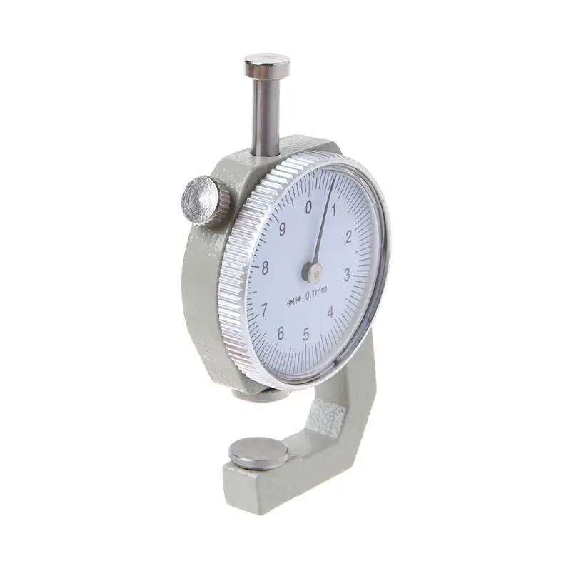 41QF Dial Thickness Gauge 10 20mm Leather Paper Thickness Meter Tester Accuracy 0.1mm
41QF Dial Thickness Gauge 10 20mm Leather Paper Thickness Meter Tester Accuracy 0.1mm